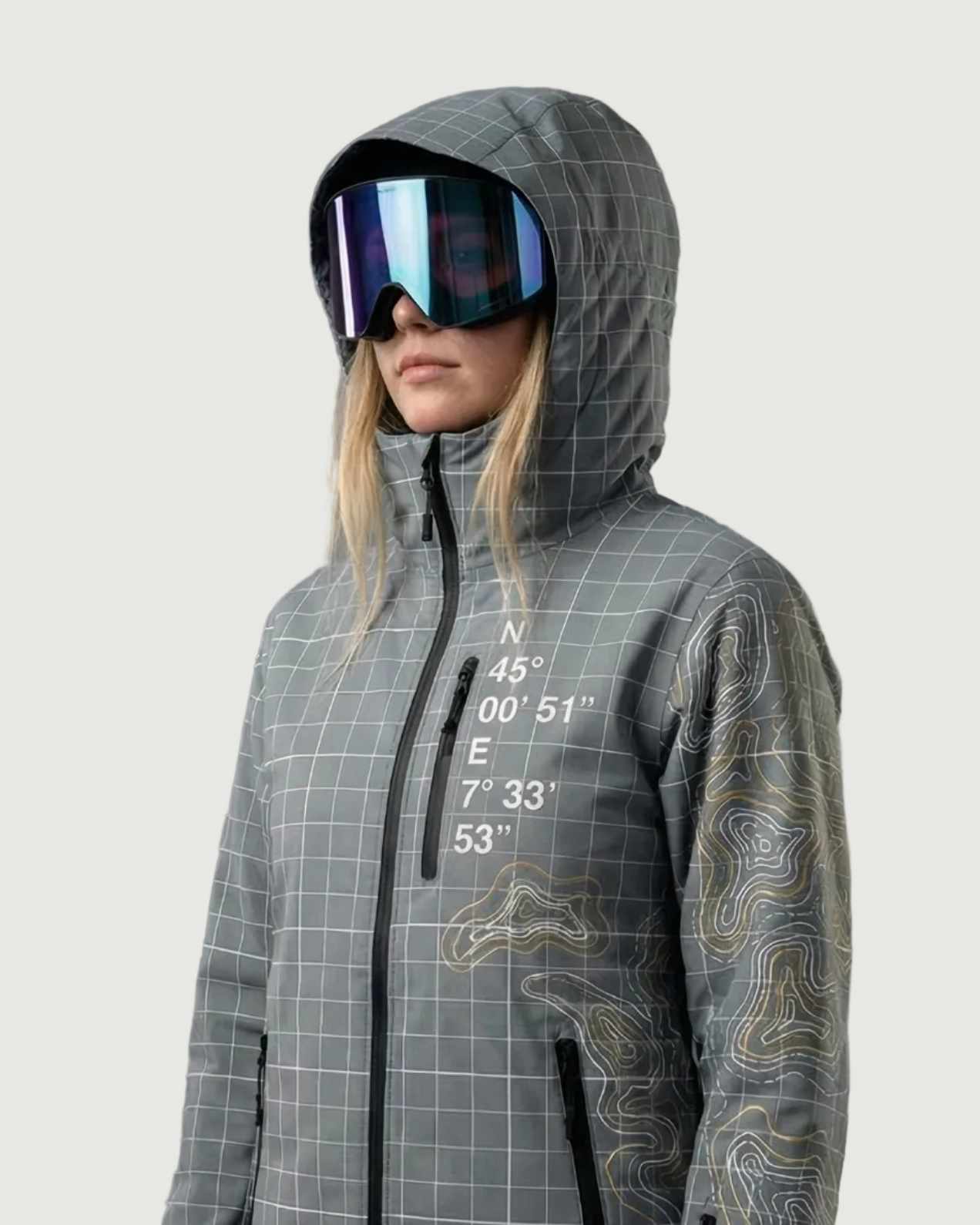 Gray level curves overalls